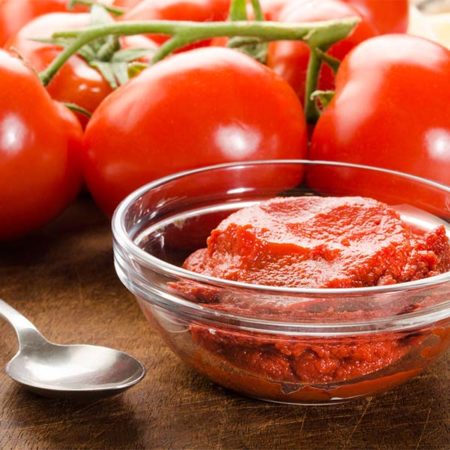Lycopene in tomato paste