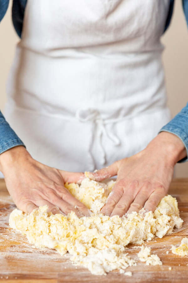 Knead the ingredients