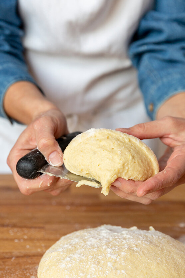 Knead into a smooth dough