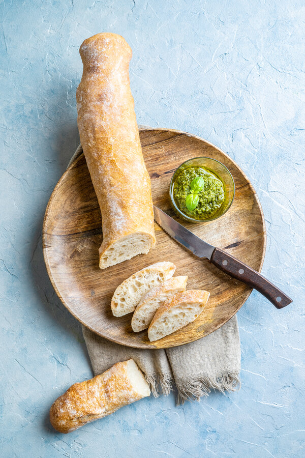 Basic recipe for ciabatta bread