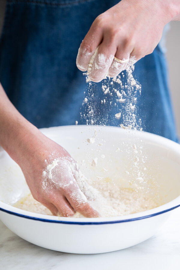 Work in the flour