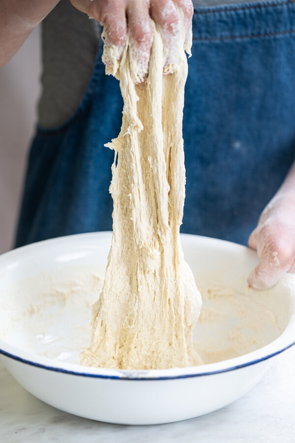Knead the dough